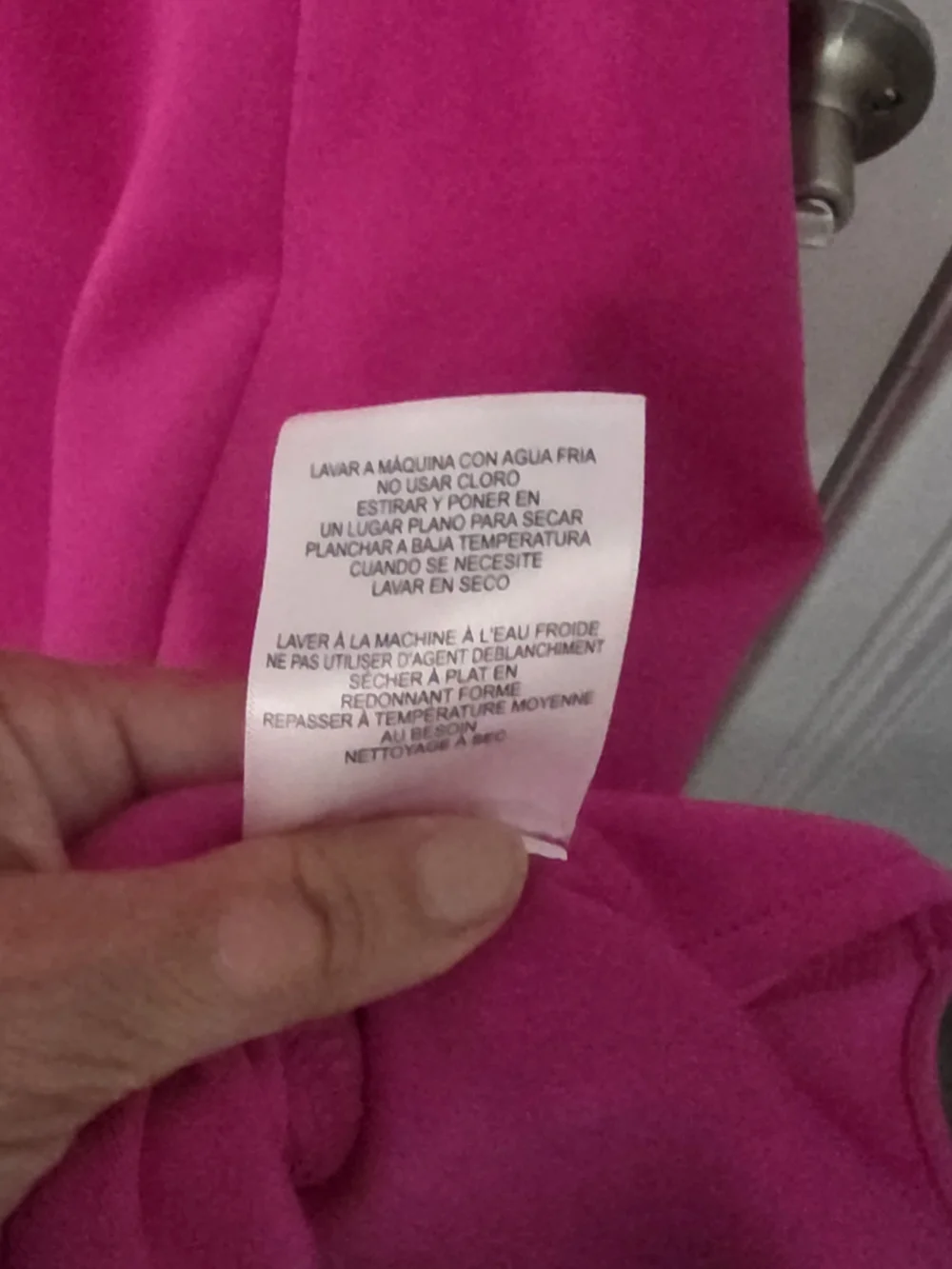 London Times Bright Fuchsia Ruffle Sleeve A-Line Dress